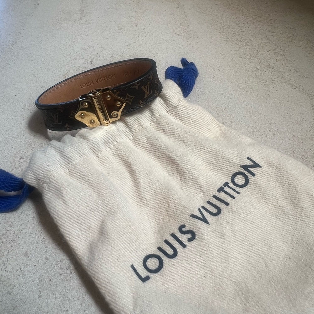 Louis Vuitton nano monogram bracelet